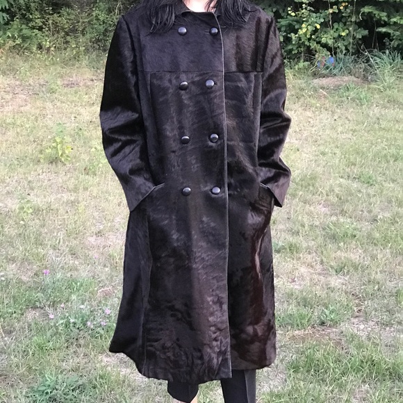 Haute Couture Guver Mallorca Hide Coat Spain - Picture 4 of 8